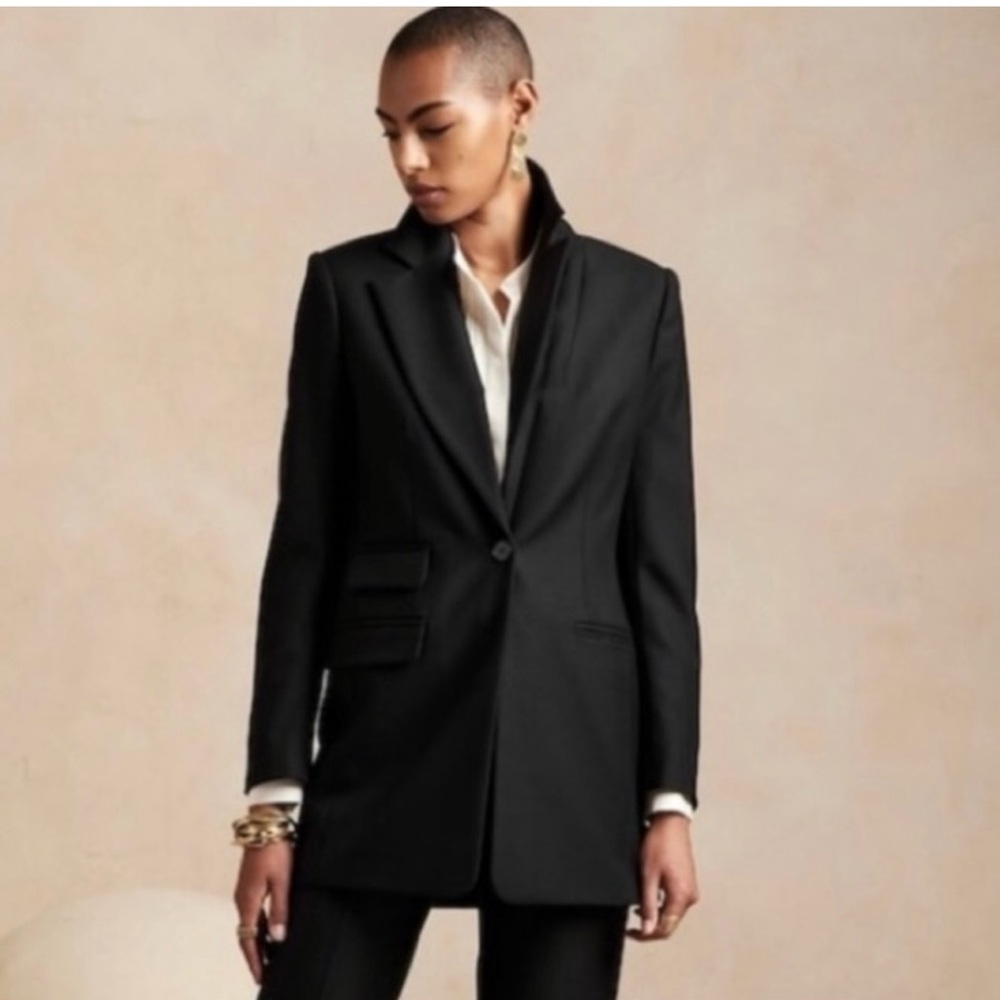 Banana Republic Lido Wool Blazer size 6 New